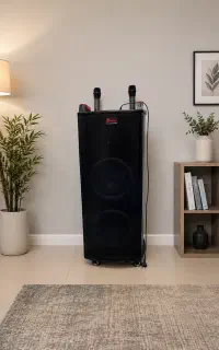 اسپیکر پرتابل حرفه‌ای با رقص نور