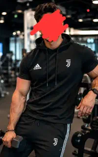 ست تیشرت کلاهدار و شلوار مردانه** شیک بپوش