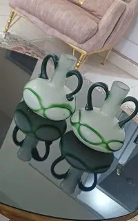 گلدان قدیمی جفت
