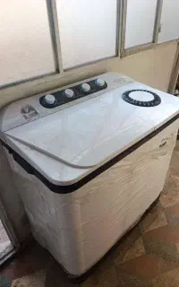 لباسشویی دوقلو پاکشما ۱۵/۵کیلویی تمیز و مرتب