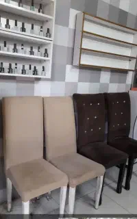 الوار و صندلی و وسایل سالن زیبایی
