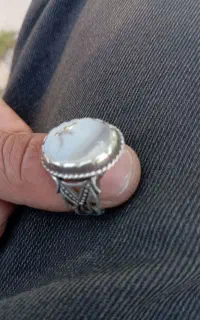 انگشتر شجر،نقره
