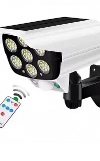 چراغ خورشیدی طرح دوربین کنترل دار  مدل 3773