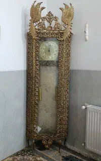 ساعت و بوفه برنز