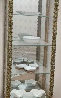 ساعت و بوفه برنز