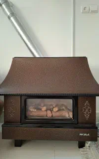 بخاری گازی شومینه ای نیک کالا مدل سیما