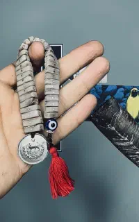 تسبیح هسته خرما دستساز