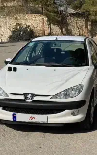 206 تیپ 2 بدون رنگ