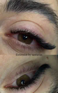 اکستنشن تخصصی مژه نسترن نجیبی لنگرود