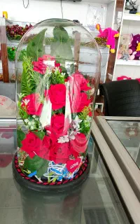 گل شیشه ای