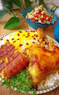 غذای خانگی قاصدک با پیک رایگان