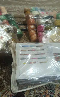 فروش مصالح نخ و نقشه تابلوفرش فرانسوی