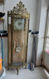 ساعت ایستاده طرح برنز