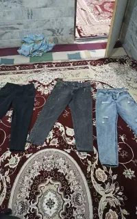 سه تا شلوار پوشیده نشده جزسه الی چهار بار