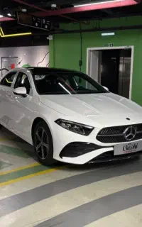 بنز A200 L تحویل با پلاک همزمان با قرارداد