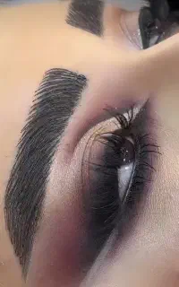 گریم‌ ویژه عروس.فیبروزصورت ایرانشهر