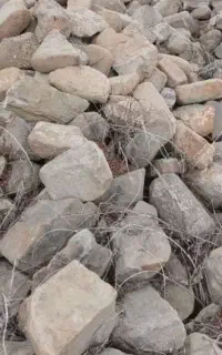 سنگ خیم شسته خاک آجر  خاکبرداری  پوکه