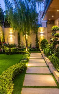 طراحی و اجرای فضای سبز