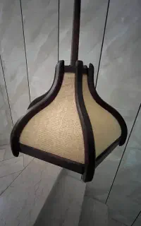 لوستر چوبی