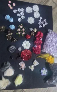 لوازم خرازی انواع گل تزئینی