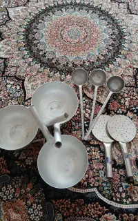 کفگیر وملاقه بزرگ