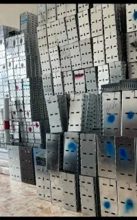 وال پست ،میلگرد بستر ،نبشی