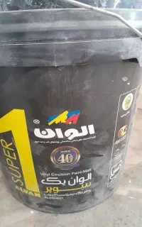 ۲عدد سطل رنگ پلاستیکی درجه یک به‌ قیمت یک سطل رنگ