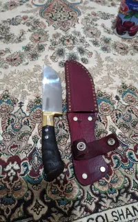 چاقو 25سانتی عتیقه سفرخشک