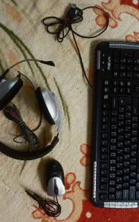 وسایل کامپیوتر .موس.کیبورد.هدفون