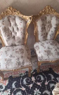 مبلمان سلطنتی ومیز ناهار خوری 4 نفره