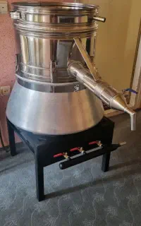 نی قازان و اجاق گاز عرقگیر گلابگیر
