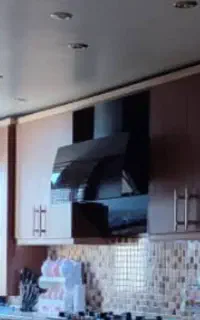هود شیشه ای تمام مشکی