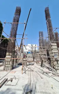 آرماتوربندی قالب بندی استخر،وافل،دال و اسکلت بتنی