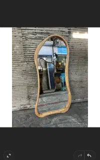 قاب آینه.چوبی.هوشمند تاچ
