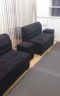 مبل گیم نت سالن بازی‌  پشت کوتاه