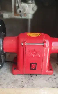 سنگ رومیزی محک سایز ۱۷۵ پایه دریل دنده ای