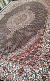 ۲عدد فرش ۱۲متر ریز ماهی تمام نخ ۷۰۰شانه نو)توحید۲