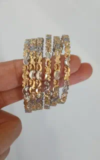 النگو و دستبند (طرح طلا)