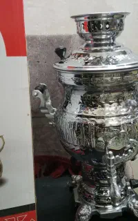 سماور گازی برنجی 6لیتر