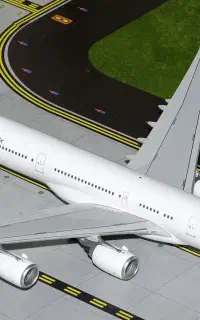 ماکت ایرباس 340 ماهان ایر فلزی