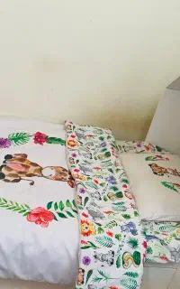 ‌تخت  و روتختی بچه گانه