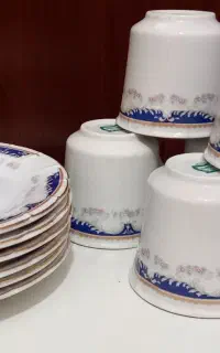استکان نعلبکی مرجان
