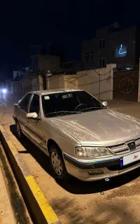 پژو پارس lxنقره ای دوگانه شرکت