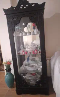 بوفه دکوری چوبی