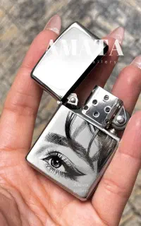 فقط ۱۰ عدد باقی مونده / فندک زیپو طرح دلخواه شما