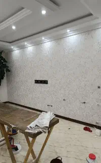 نقاشی ساختمان و کاغذ دیواری فروش و نصب بدون واسطه