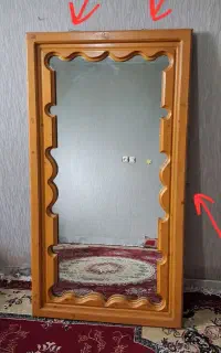 آینه قدی باچوب نراد