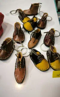 جاکلید کفش چرم طبیعی