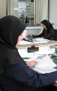 نیروی دفتری خانم آشنا به امور حسابداری