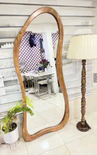 آیینه قدی فلزی و چوبی